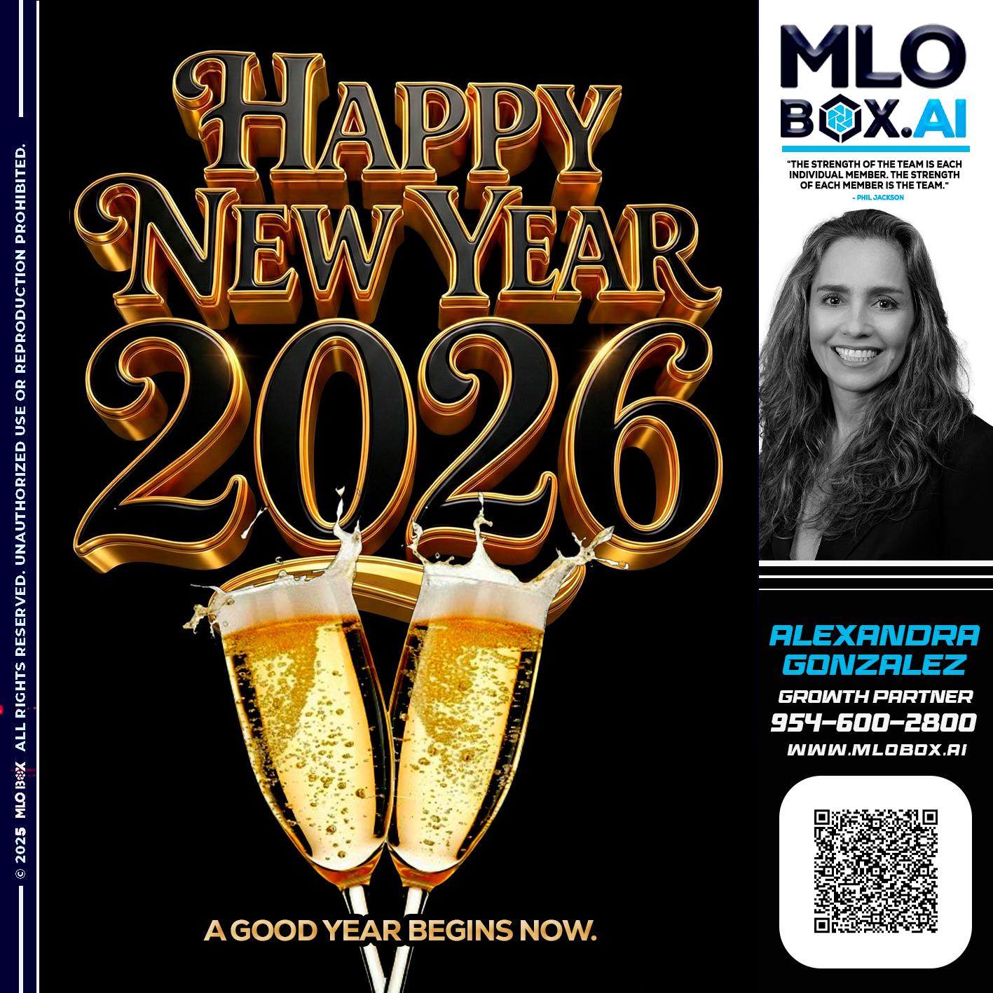 HAPPY NEW YEAR - Alexandra Gonzalez -Loan Officer