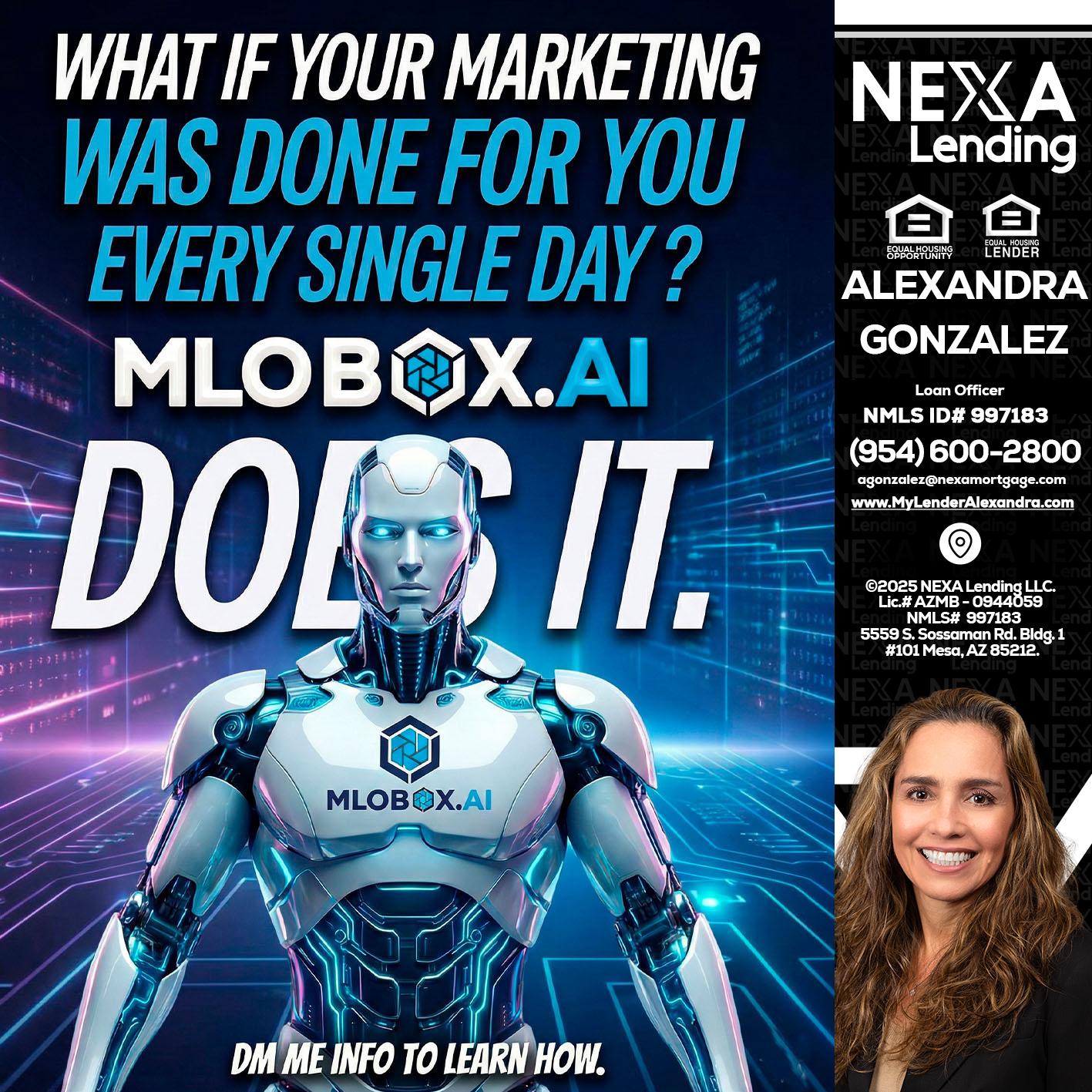 DOES IT - Alexandra Gonzalez -Loan Officer