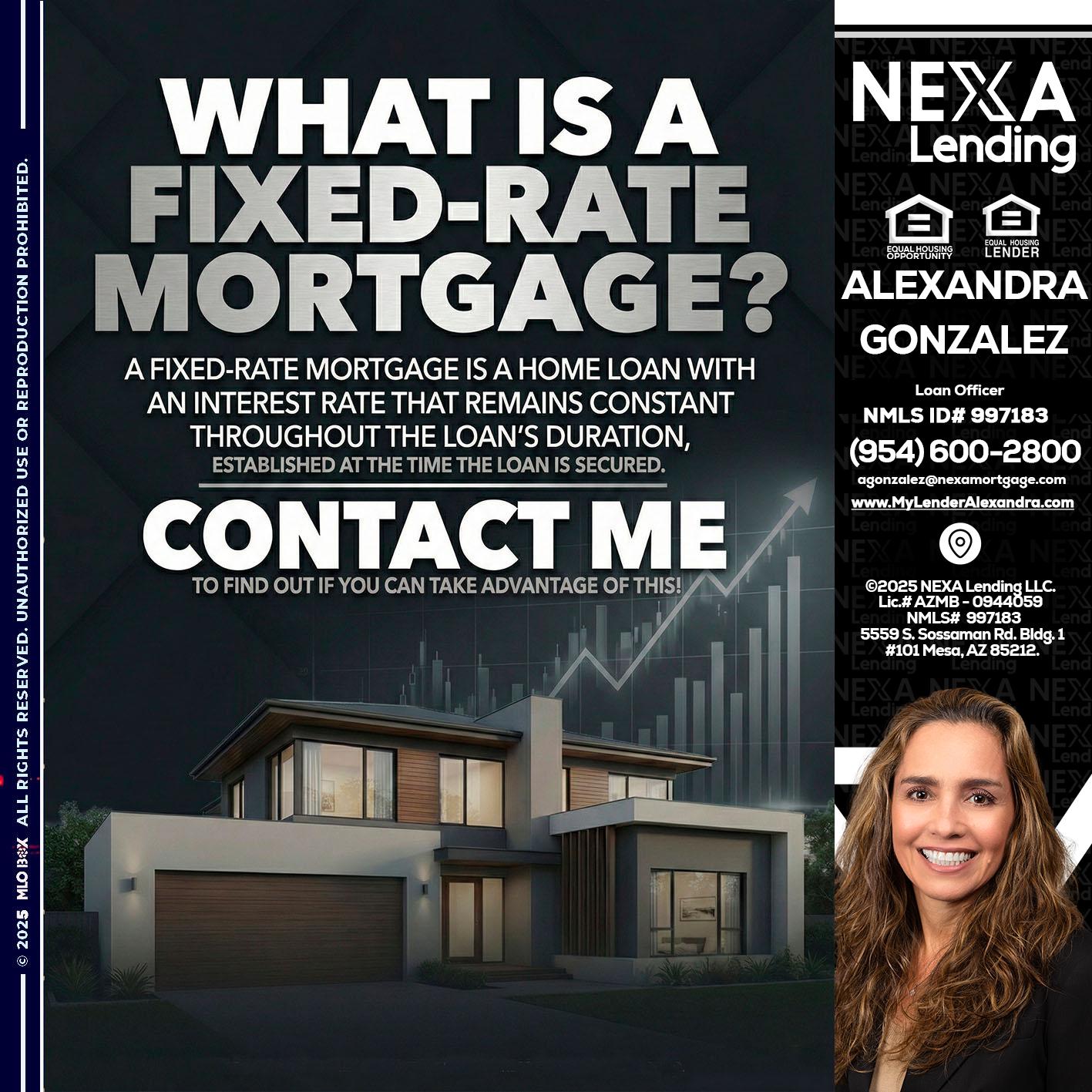 WHAT IS A - Alexandra Gonzalez -Loan Officer