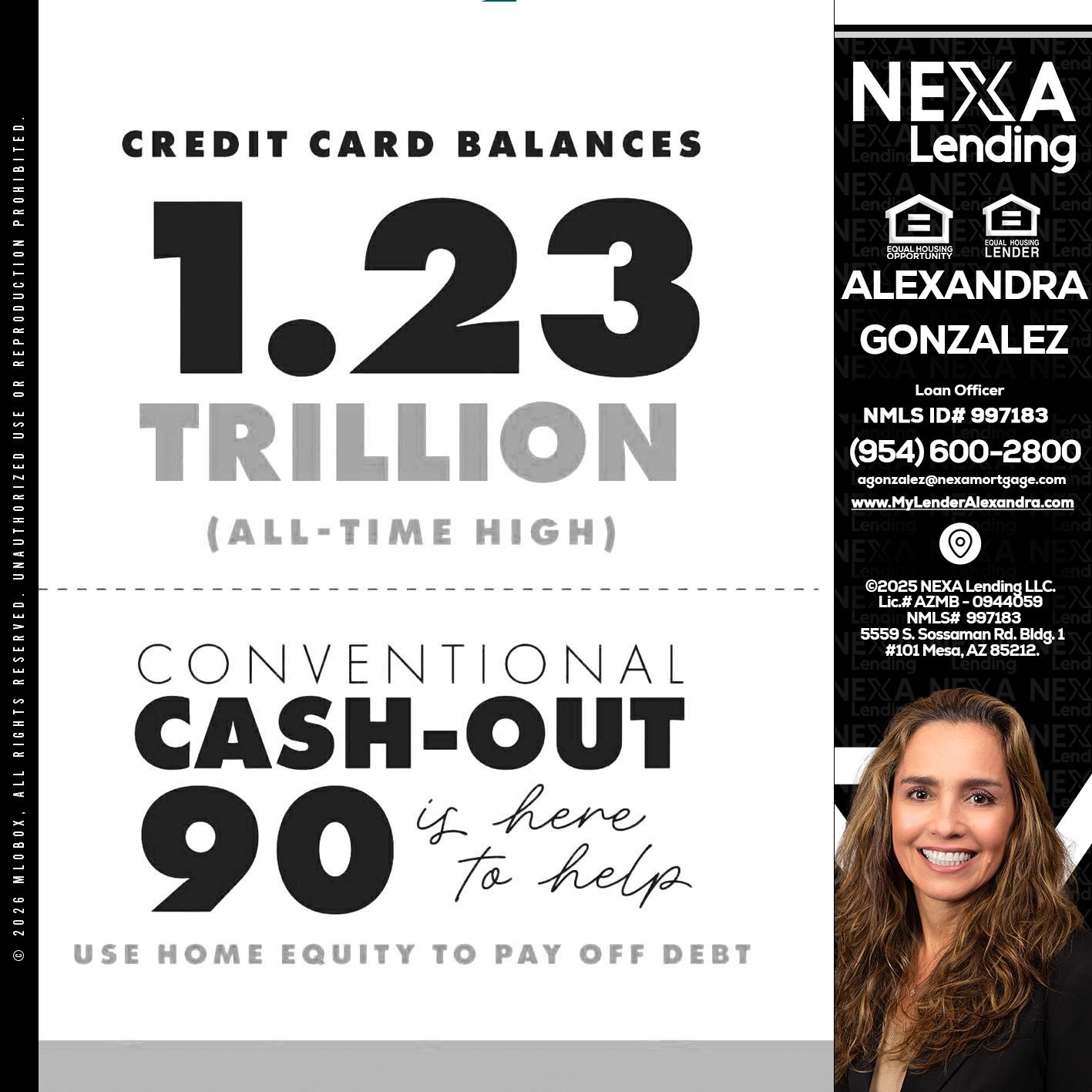 CREDIT CARD BALANCE - Alexandra Gonzalez -Loan Officer