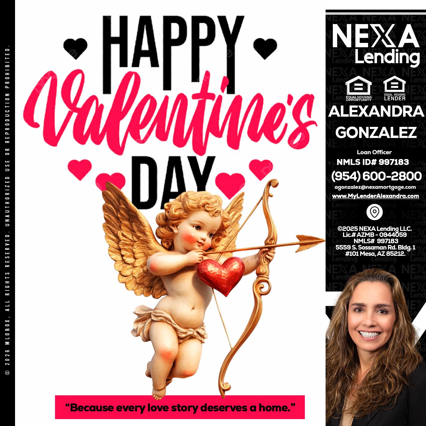 happy valentines day - Alexandra Gonzalez -Loan Officer