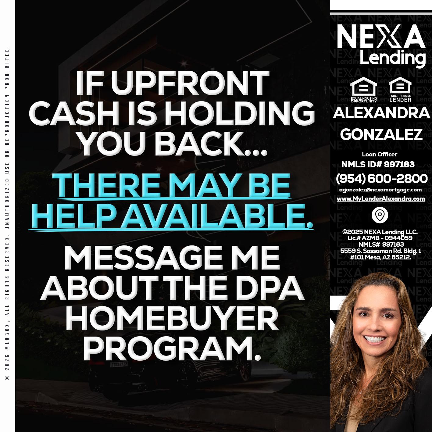 IF UPFRONT - Alexandra Gonzalez -Loan Officer