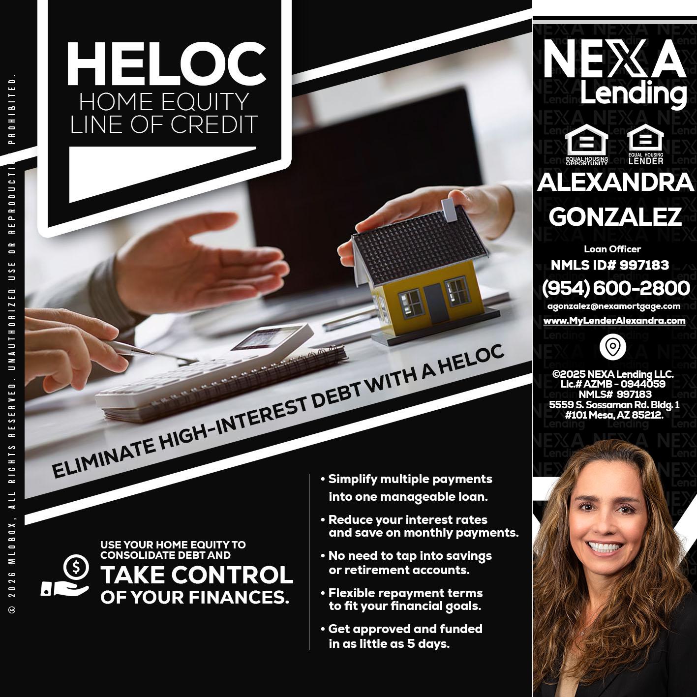 HELOC - Alexandra Gonzalez -Loan Officer