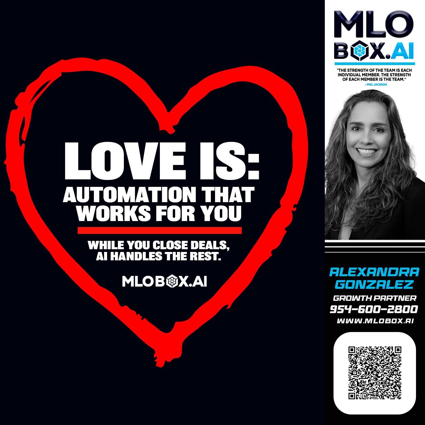 love is - Alexandra Gonzalez -Loan Officer
