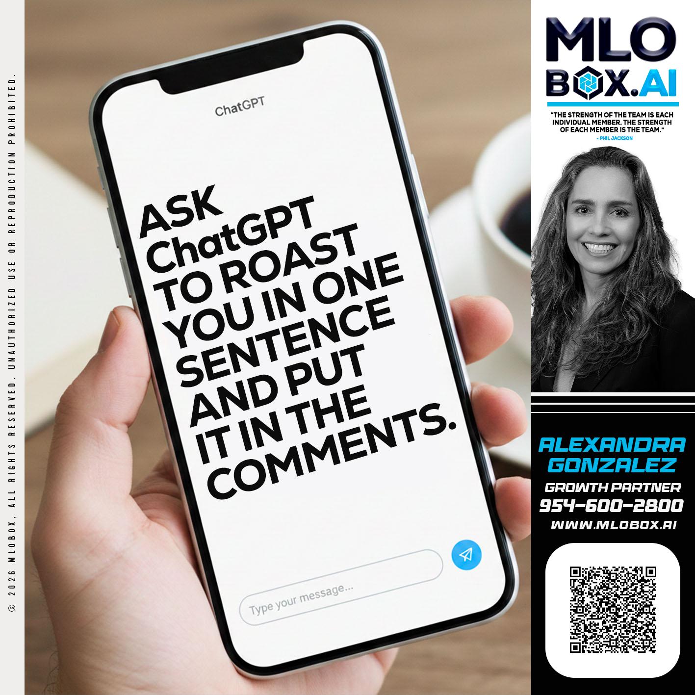 ASK CHAT GPT - Alexandra Gonzalez -Loan Officer