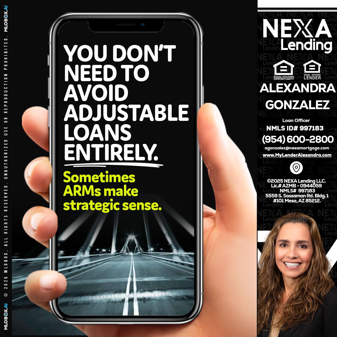 YOU DONT NEED - Alexandra Gonzalez -Loan Officer