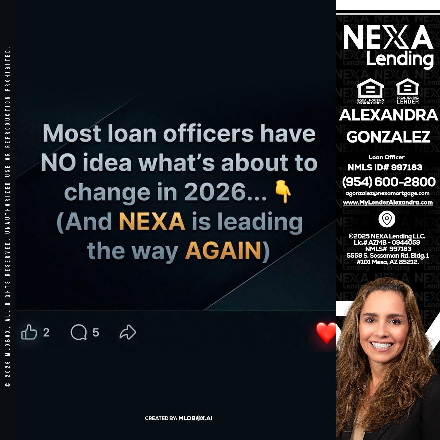 most loan officers - Alexandra Gonzalez -Loan Officer