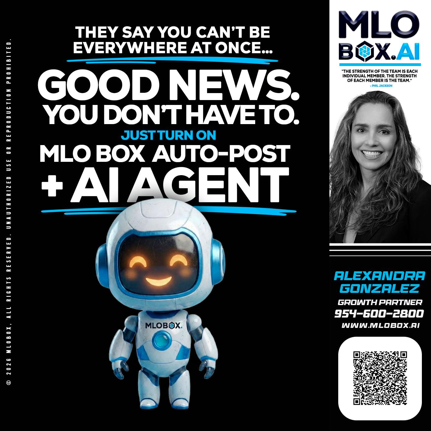 GOOD NEWS - Alexandra Gonzalez -Loan Officer