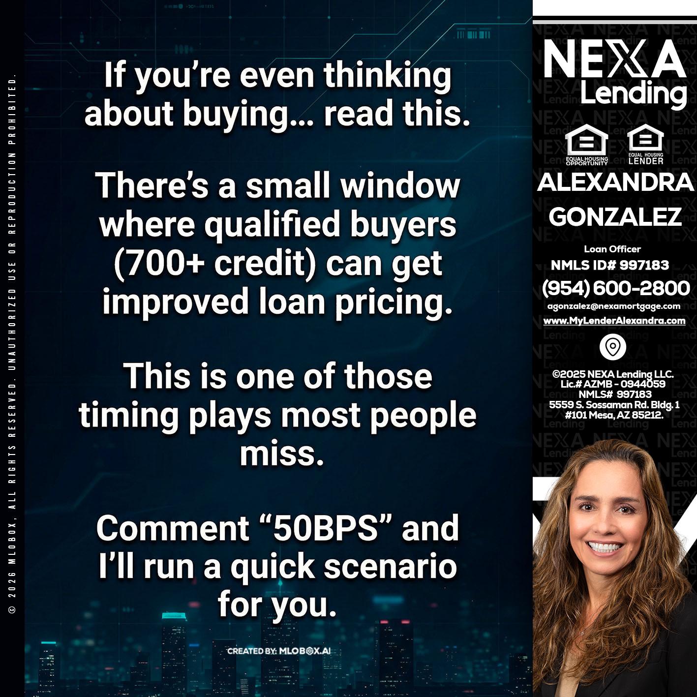 IF YOU EVER - Alexandra Gonzalez -Loan Officer