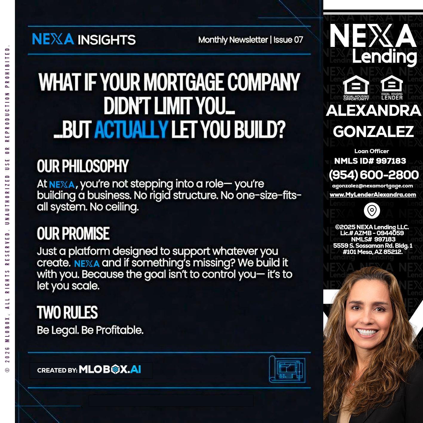NEXA INSIGHTS - Alexandra Gonzalez -Loan Officer