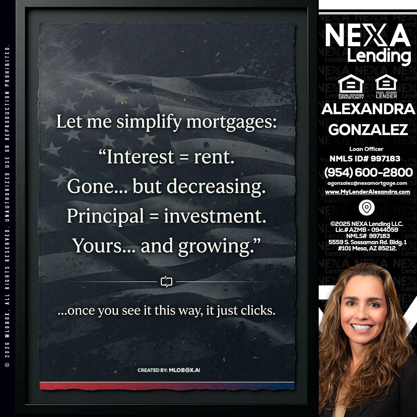 LET ME SIMPLIFY - Alexandra Gonzalez -Loan Officer