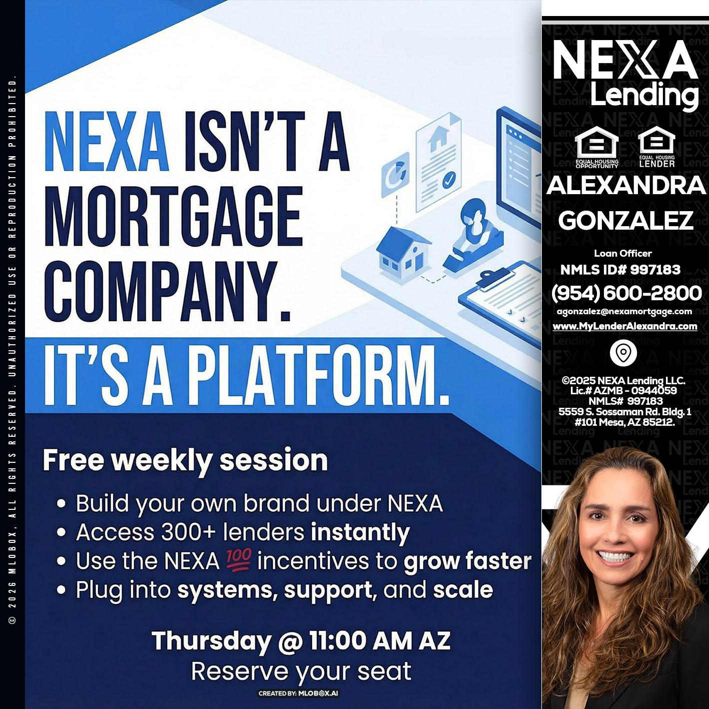 NEXA ISNT - Alexandra Gonzalez -Loan Officer